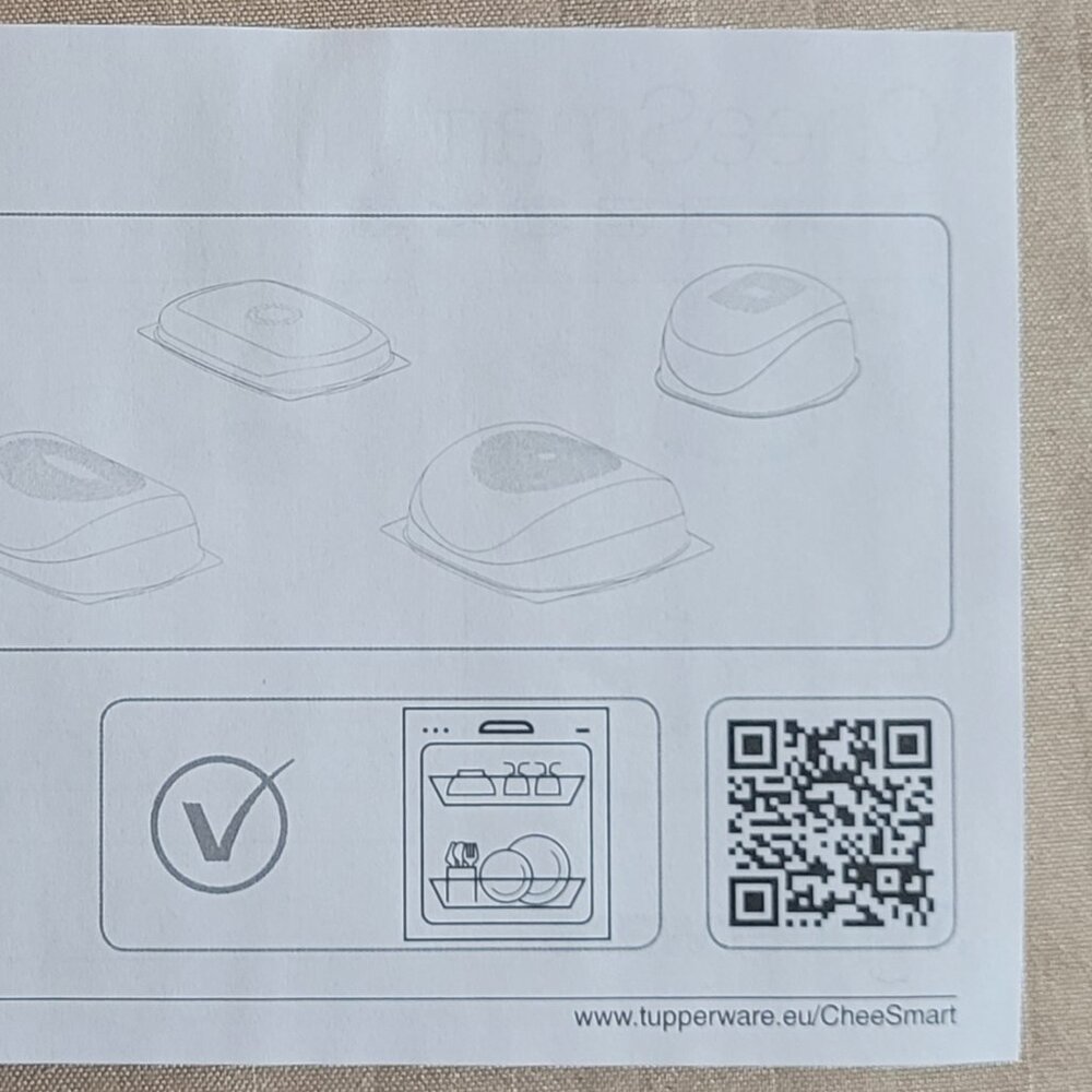 Tupperware CheeSmart - Square Small - Picture 5 of 6